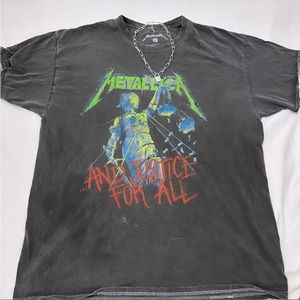 Metallica “and justice for all“ tee